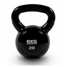 Гиря BRONZE GYM в виниловой оболочке 28 кг